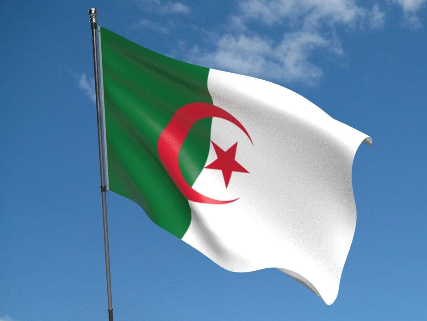 Algeria 5ft X 3ft Flag 1 733 P 